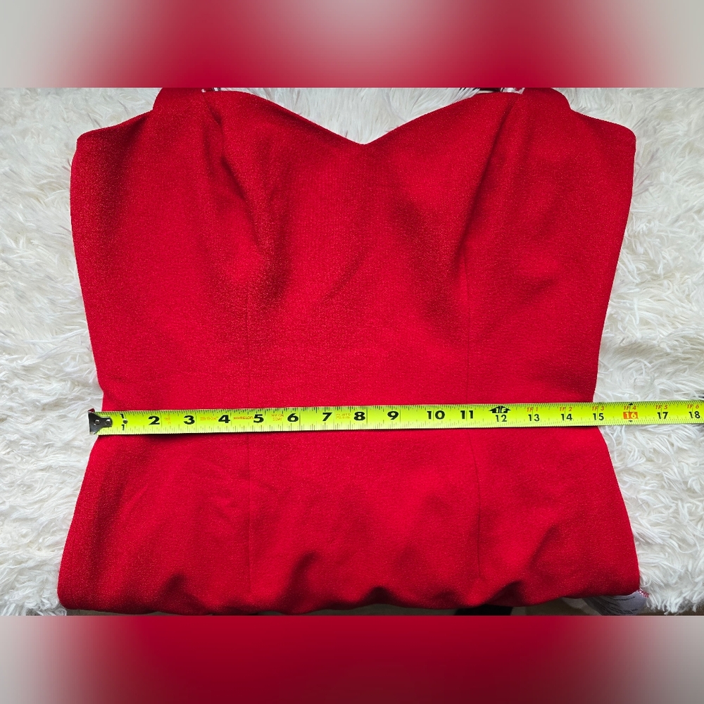 Dress The Population Nicole Red Dress - Picture 8 of 9